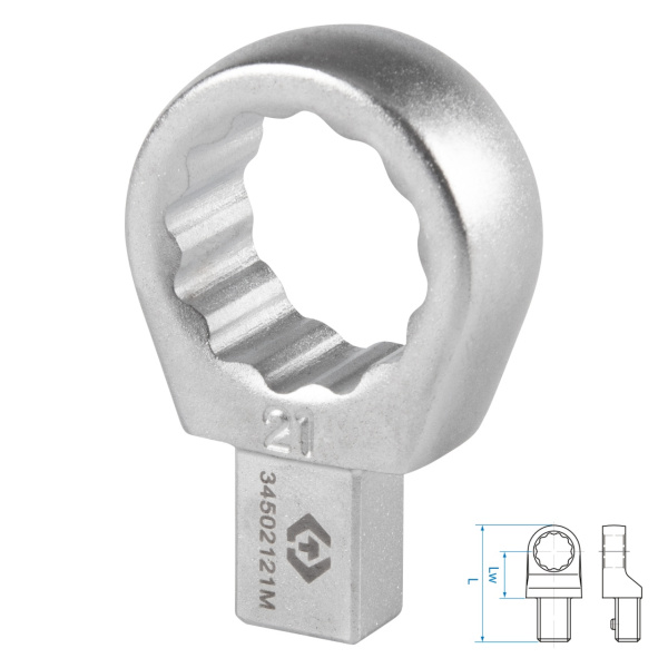 Насадка накидная серии FIT KING TONY 34502121M (21 мм, 9х12 мм)