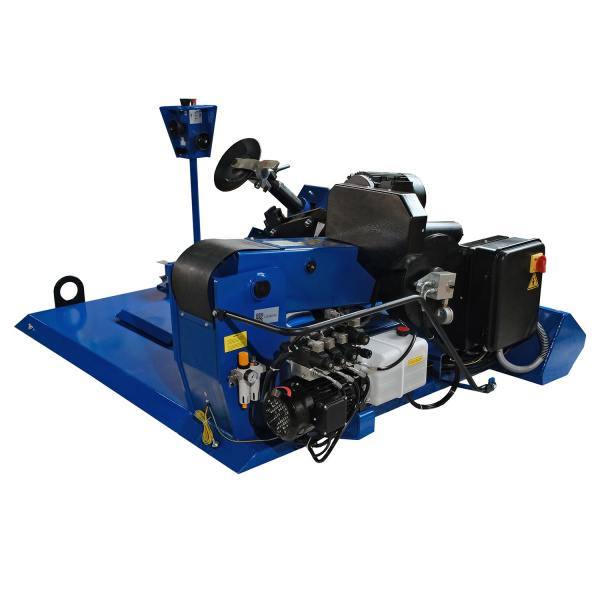 Станок шиномонтажный для грузовых автошин ROSSVIK V-57A (до 46", с удл. до 56", 380 В, синий RAL500)