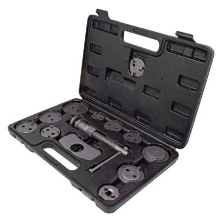 Набор инструментов для обслуживания тормозных цилиндров (правосторонняя резьба) 13пр., в кейсе