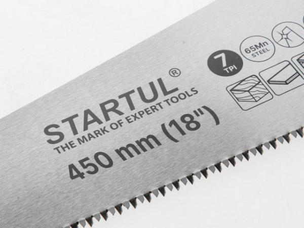 Ножовка по дер. 450мм 7 TPI STARTUL MASTER (ST4242-45)