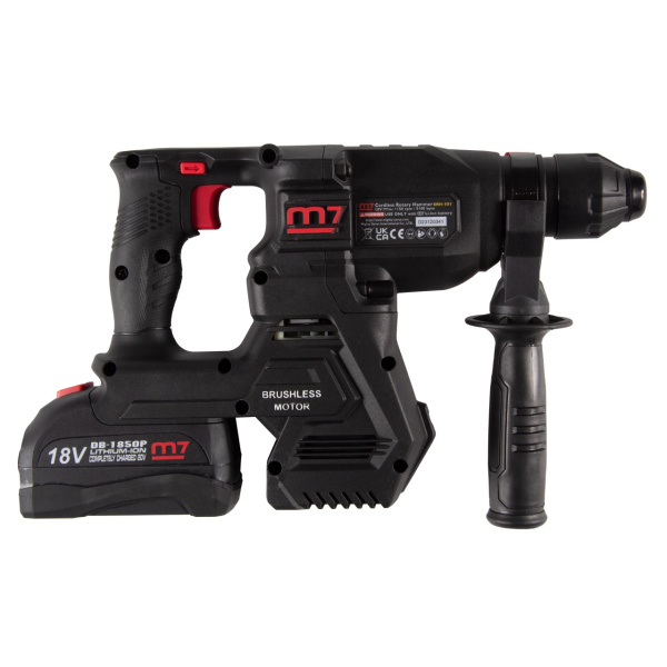 Перфоратор аккумуляторный MIGHTY SEVEN DRH-101A (кейс, 18 В, 4 предмета)