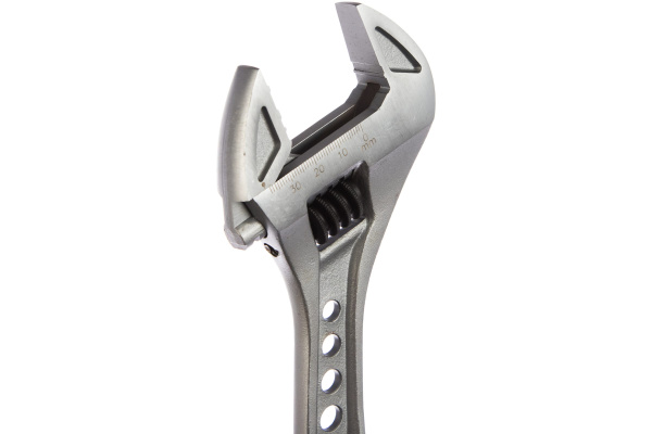 Ключ разводной эргономичный с пластиковой ручкой JONNESWAY W27AT12 (0-34 мм, L-300 мм)