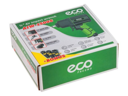Пневмогайковерт 1/2" ECO AIW-1500S
