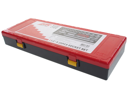 Набор инструментов слесарно-монтажный JTC K4253 (25 предметов в ложементе)