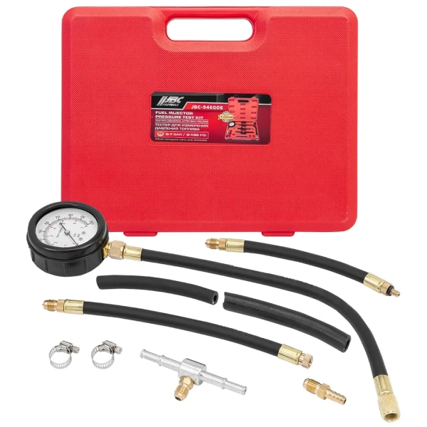 Манометр для измерения давления топлива в комплекте с переходниками