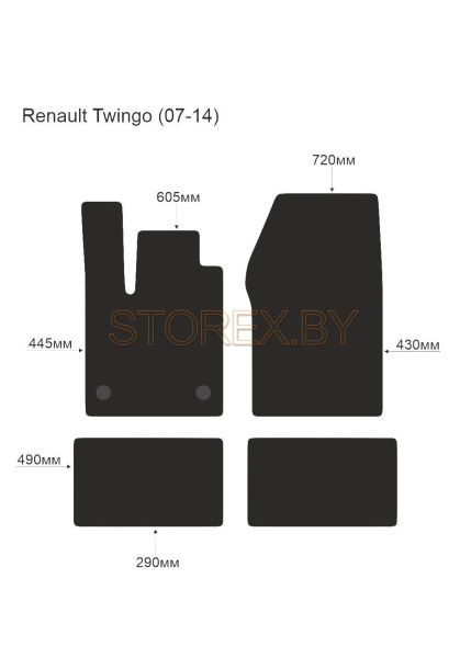 Renault Twingo (07-14) copy