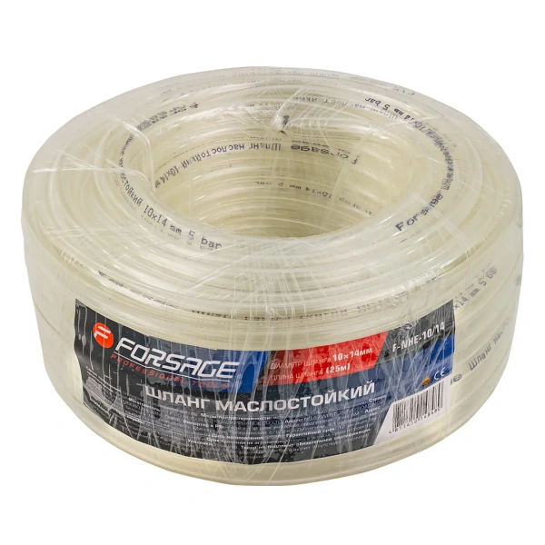 Шланг ПВХ маслостойкий 10мм х 14мм х 25м