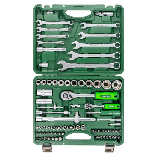 Набор инструментов 82пр.1/4'',1/2''(6гр.)(4-32мм)