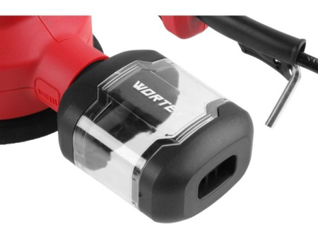 Эксцентриковая шлифмашина WORTEX RS 1245 E в кор. 430 Вт, 125 мм, 7000-14000 об/мин
