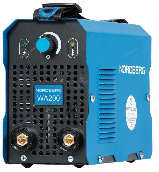 Сварочный инверторный аппарат NORDBERG WA200 (MMA, 220V)