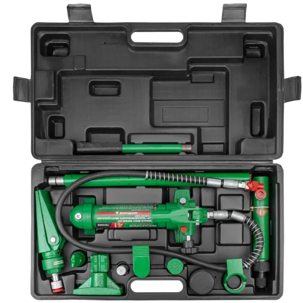 Набор гидравлического оборудования для кузовных работ 4т, в кейсе