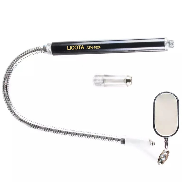 Гибкое зеркало с магнитом и подсветкой 3-в-1 Licota ATN-1024