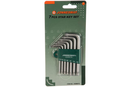 Набор ключей торцевых H08M07S TORX® Т10-40, 7 предметов