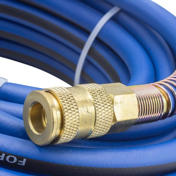 Шланг резиновый армированный с фитингами 8*14мм*15м(для воздуха)