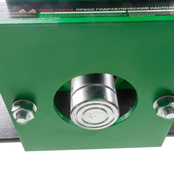 Пресс настольный гидравлический с манометром 12т (раб. высота: 205-375мм, раб. ширина: 490мм, ход штока: 154мм)