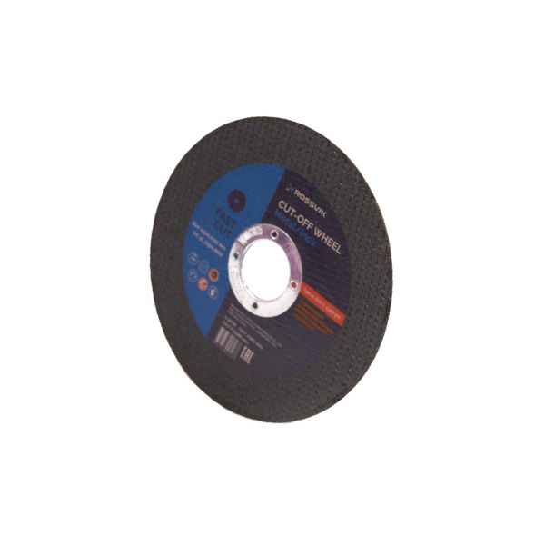 Круг отрезной по металлу ROSSVIK 41_115х1,0х22 (115*1,0*22 мм, тип 41, 80 м/с, 12250 об/мин)