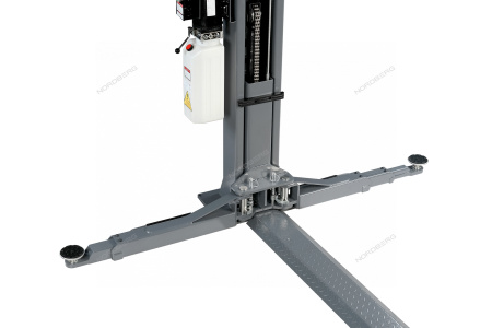 Подъемник 380V 2х стоечный с нижней синхронизацией г/п 4,5т NORDBERG N4124AM-4,5G