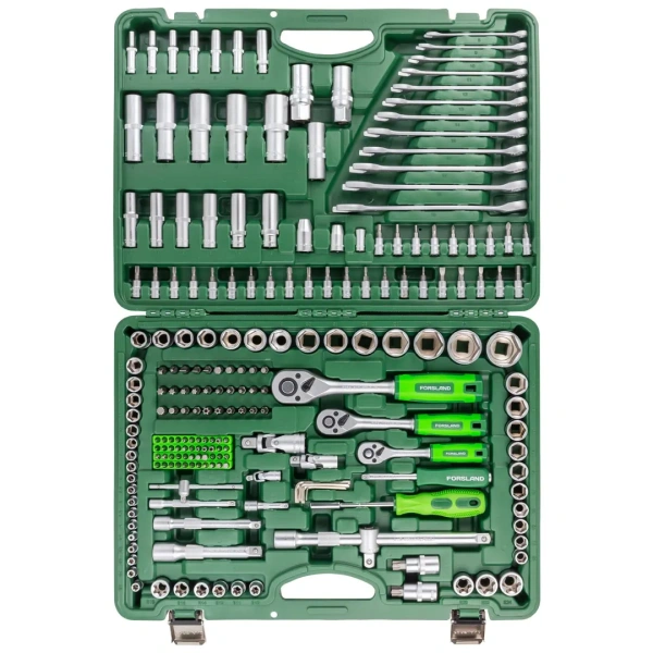 Набор инструментов 216пр. 1/4''3/8''1/2''(6гр.)(4-32мм)