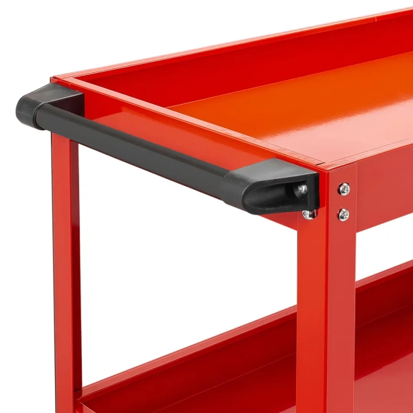 Тележка инструментальная металлическая 3-х полочная