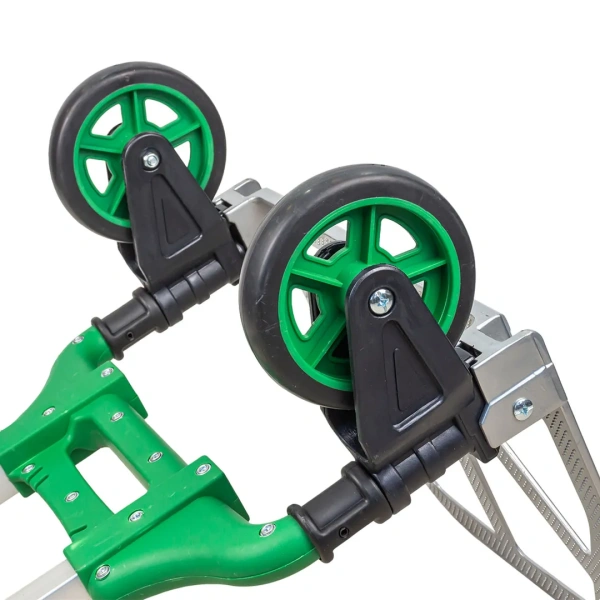 Тележка ручная складная с телескопической ручкой (г/п70кг,385х410х985мм-в разложенном полож.,385х280-рабочая площадка, 125мм-Ø колес)