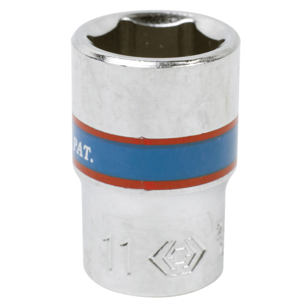 Головка торцевая стандартная шестигранная 1/4", 11 мм KING TONY 233511M