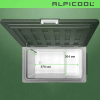 Автохолодильник Alpicool U75 (12/24)