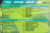 Набор инструментов 46пр. 1/4''(6гр.)