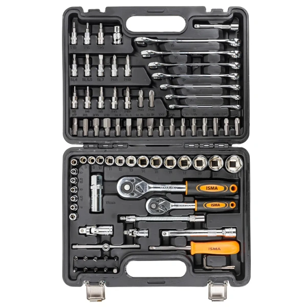 Набор инструментов 82 пр. 1/4''3/8''(6гр.)(4-22мм)