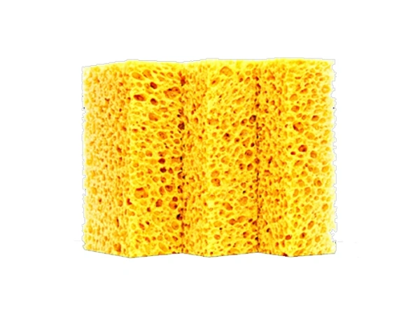 Губка крупнопористая Complex Sponge body, Кузов - светло-желтого цвета, 3 шт./уп