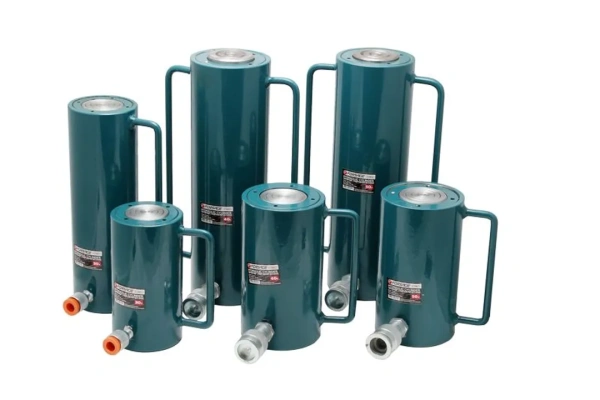 Цилиндр гидравлический 50т (ход штока - 150мм, длина общая - 295мм, давление 771 bar)