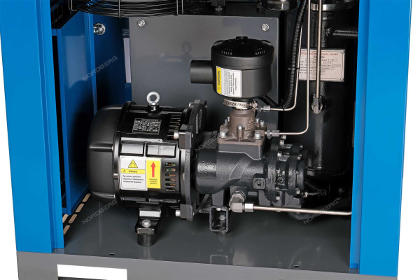 Компрессор винтовой 7,5 кВт 10 бар 960 л/мин IP23 без ресивера NORDBERG NCB10