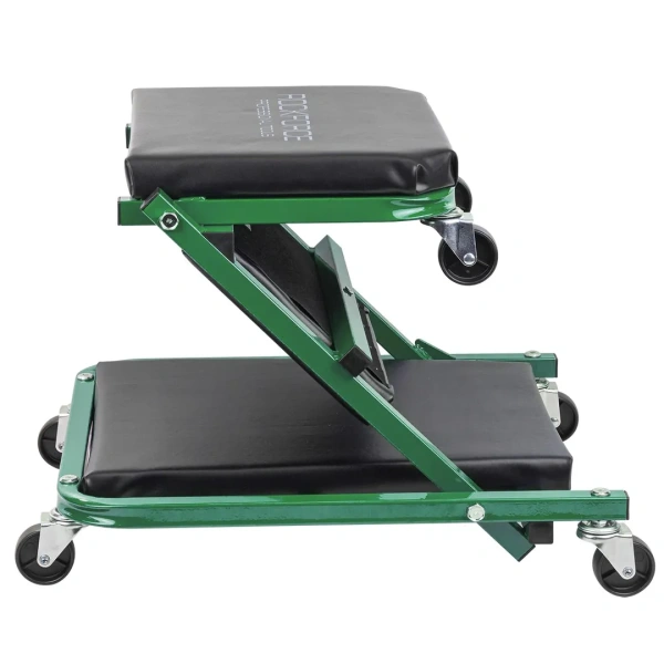 Лежак трансформер подкатной на 6-ти колесах (Стул-лежак)