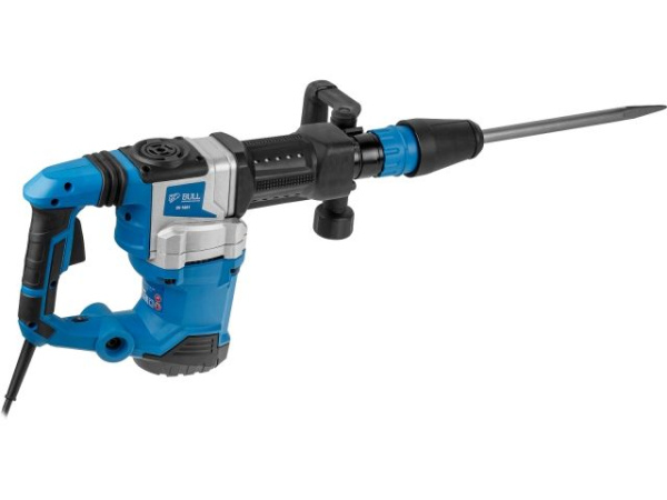 Отбойный молоток BULL SH 1601 в чем. 1500 Вт, 9-25 Дж, SDS-max, 900-2100 уд/мин, 5м кабель