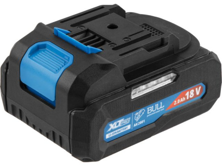Аккум. дрель-шуруповерт BULL SR 1804 Xcase XLTpro БЕСЩЕТ., Импульс., 18 В, 45 Н*м, 2х2 А*ч, з/у 2 А