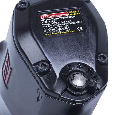 Гайковерт пневматический ударный MIGHTY-SEVEN NC-4213, 1/2", 813 Нм