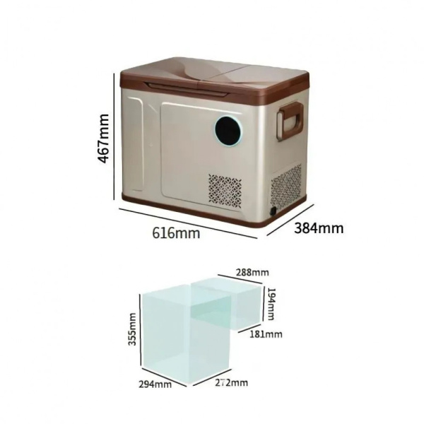Автохолодильник Alpicool WH48 (12/24)