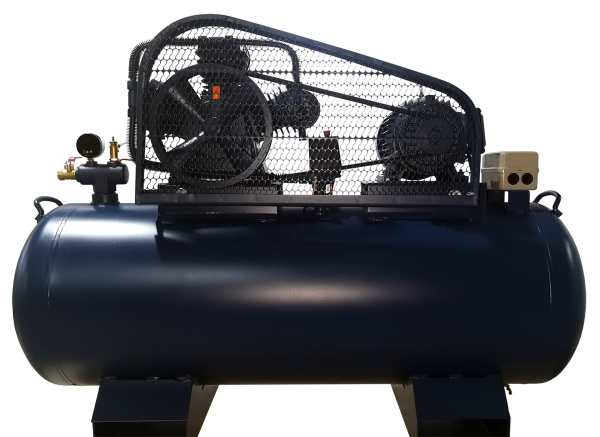Компрессор поршневой AE&T TK-200-4, ресивер 200л, производительность 440л/мин, 380В