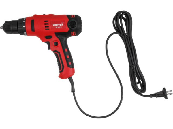 Дрель-шуруповерт WORTEX LX DR 1025 D в кор. 400 Вт, 30 Нм, 2 скор.