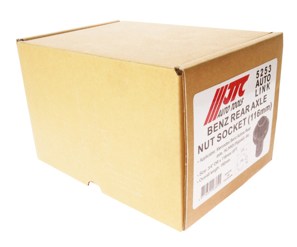 Головка ступичная для задней оси JTC 5253 (6Т, d=125 мм, L=180 мм, MERCEDES)