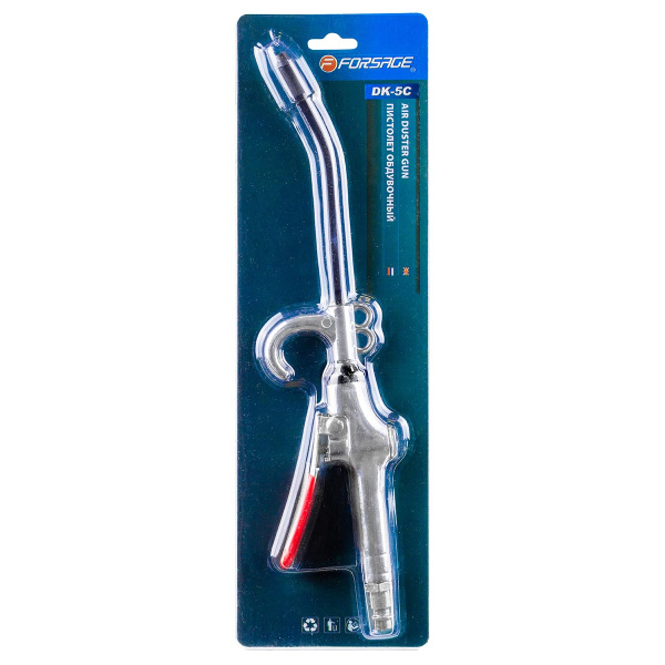 Пистолет обдувочный (L сопла-160мм),в блистере