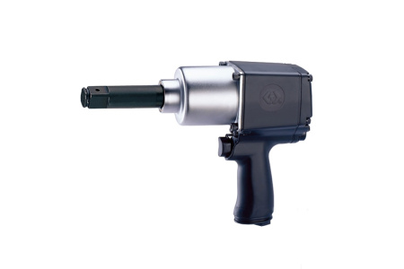 Гайковерт пневматический ударный 3/4", 1085 Нм, удлиненный, в комплекте 3 торцевые головки KING TONY P33622-075B