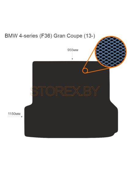 BMW 4-series (F36) (Gran Coupe) (13-) Багажник copy