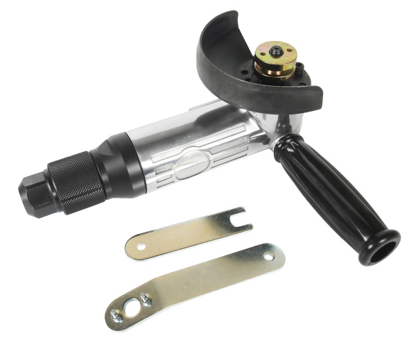 Машинка пневматическая шлифовальная JTC 5646A (11000 об/мин, 90PSI, диск 4", штуцер 1/4", длина 226 мм)