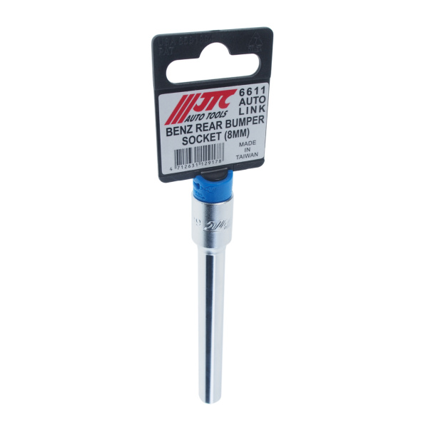 Головка для винта заднего бампера JTC 6611 (3/8" DR, 8 мм, L=102 мм, MERCEDES W213)