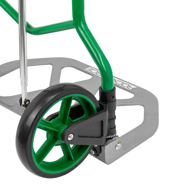 Тележка ручная складная с телескопической ручкой (г/п100кг,420х480х980мм-в разложенном полож.,255х480-рабочая площадка, 175мм-Ø колес)