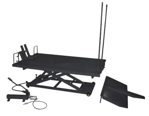 Мотоподъемник подкатной пневмогидравлический 680кг (h min-180мм,h max-830мм, 1950х1220мм)