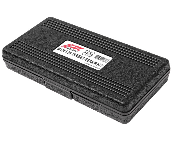 Набор инструментов для восстановления резьбы JTC 4783 (вставки М10х1,25, L=13,5 мм, 10шт., 14 предметов)