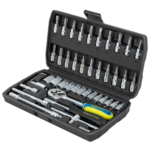 Набор инструмента 46пр. 1/4''(6-гр.)(4-14мм)