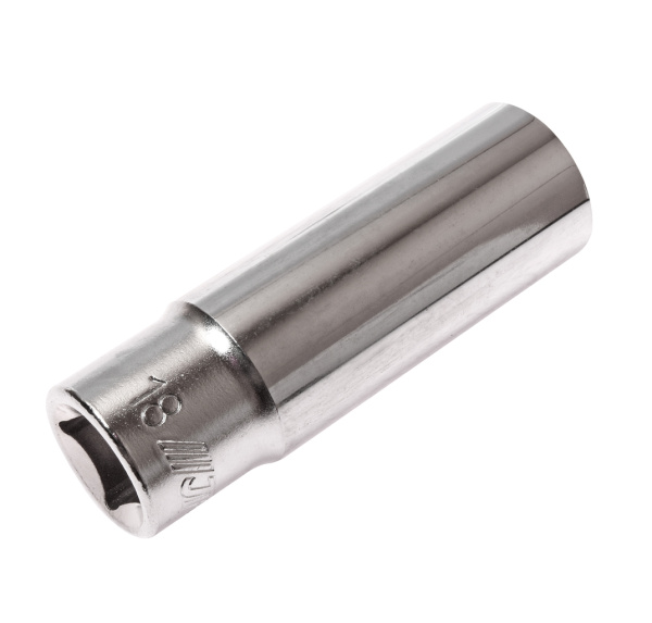 Головка торцевая глубокая JTC 47618 (1/2", 18 мм, L=76 мм)