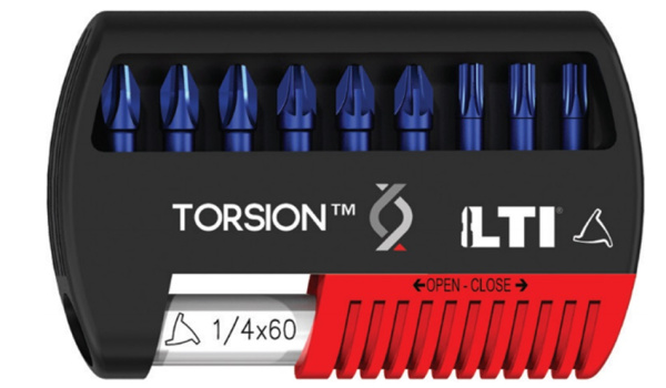 Набор бит 10пр. (PH2-2шт, PH3, PZ2-2шт., PZ3, TX25, TX30-2шт., битодержатель) MYBIT 10 TORSION